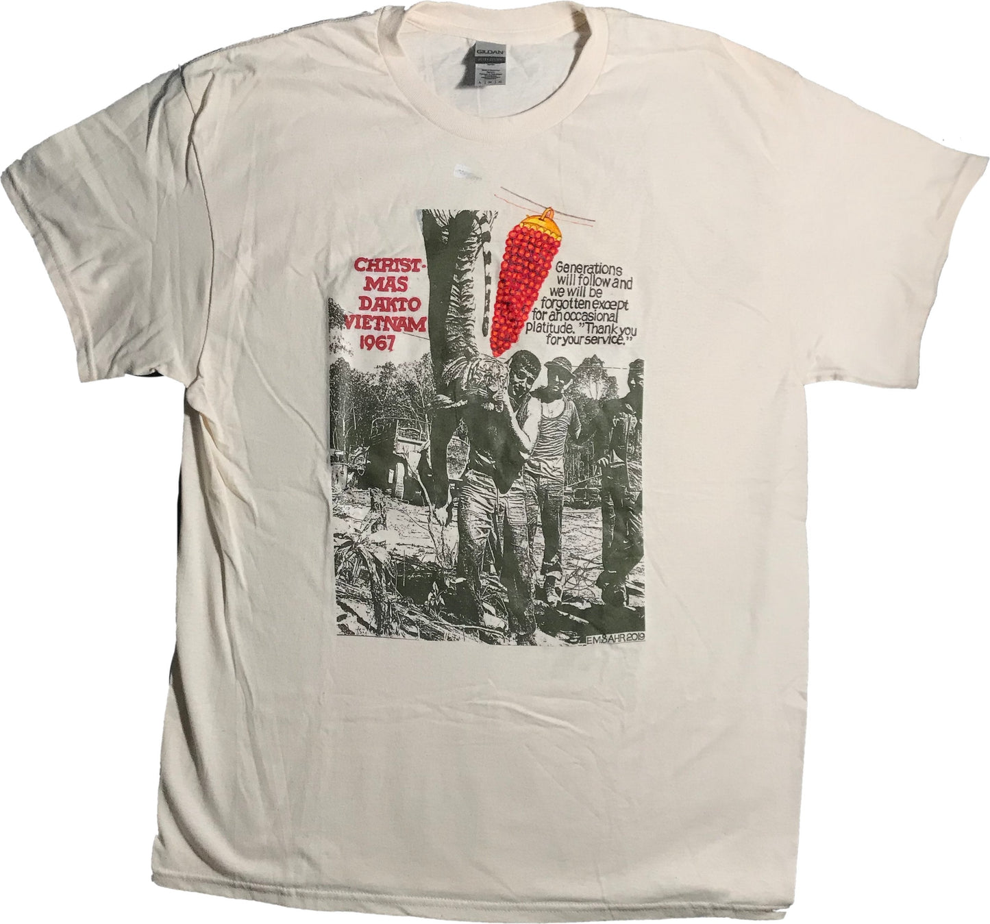 Christmas in Vietnam Shirt | Art painted by Em and Ahr