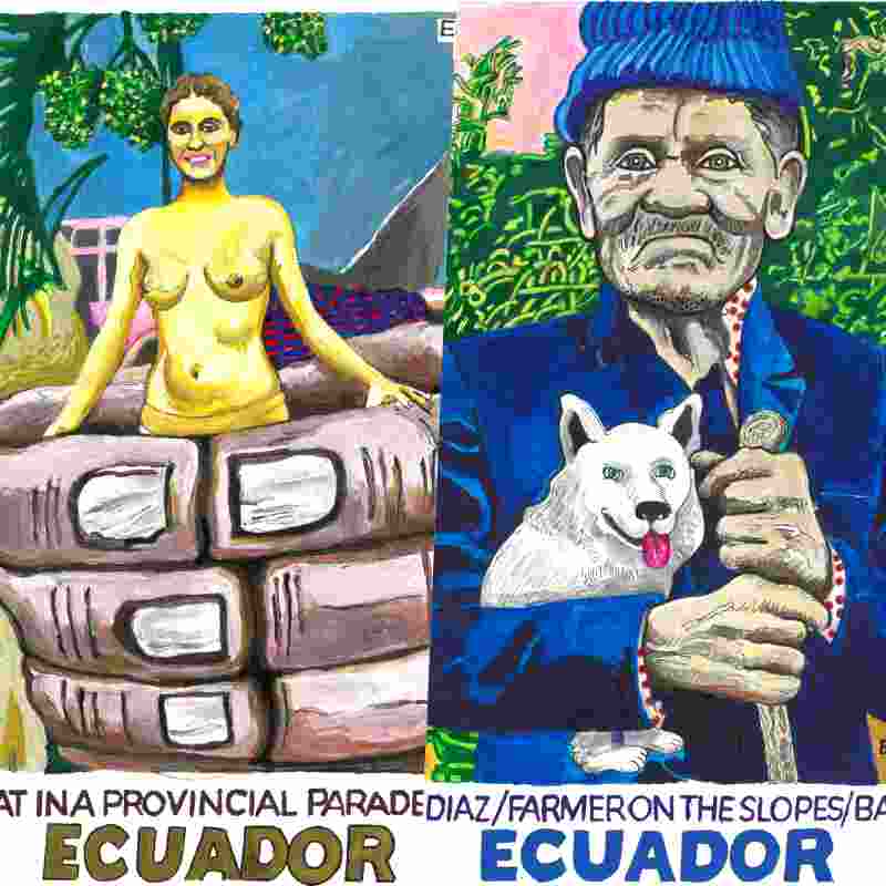 Ecuador T-Shirt | Art painted by Em and Ahr