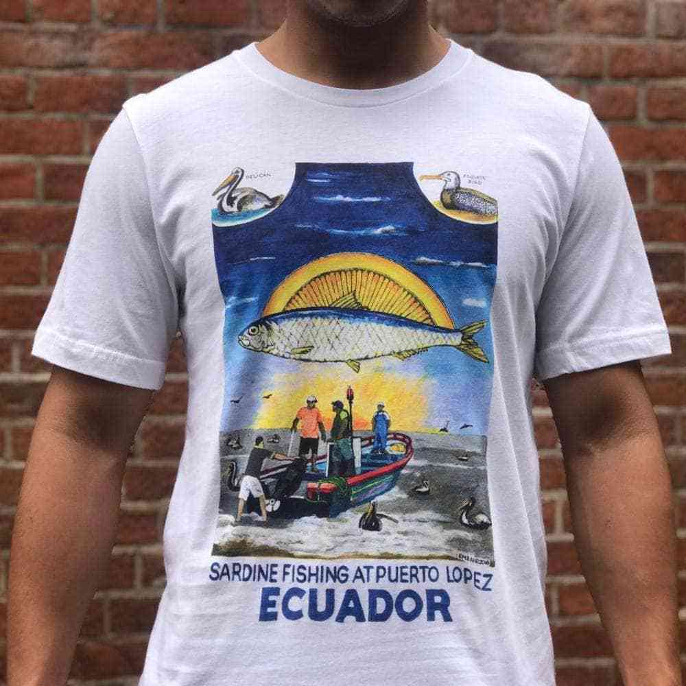Ecuador T-Shirt | Art painted by Em and Ahr