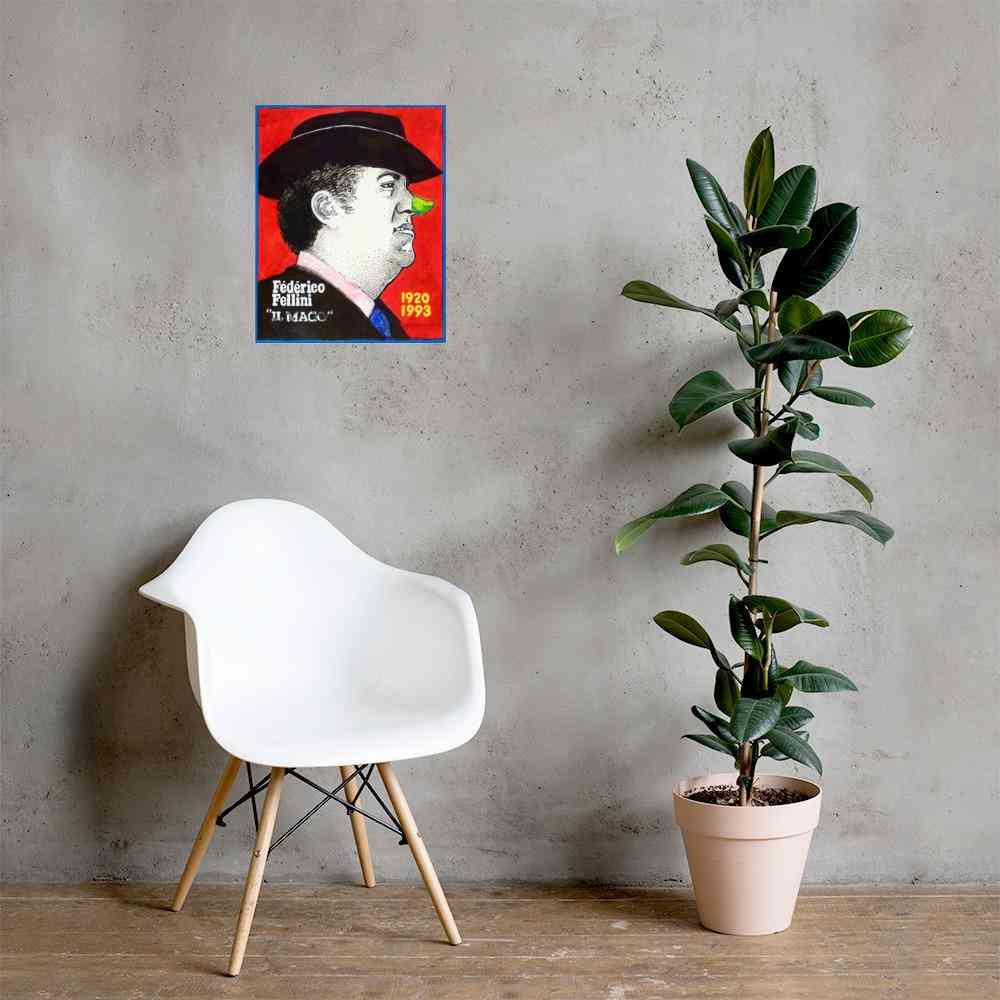 Federico Fellini Art | Art painted by Em and Ahr