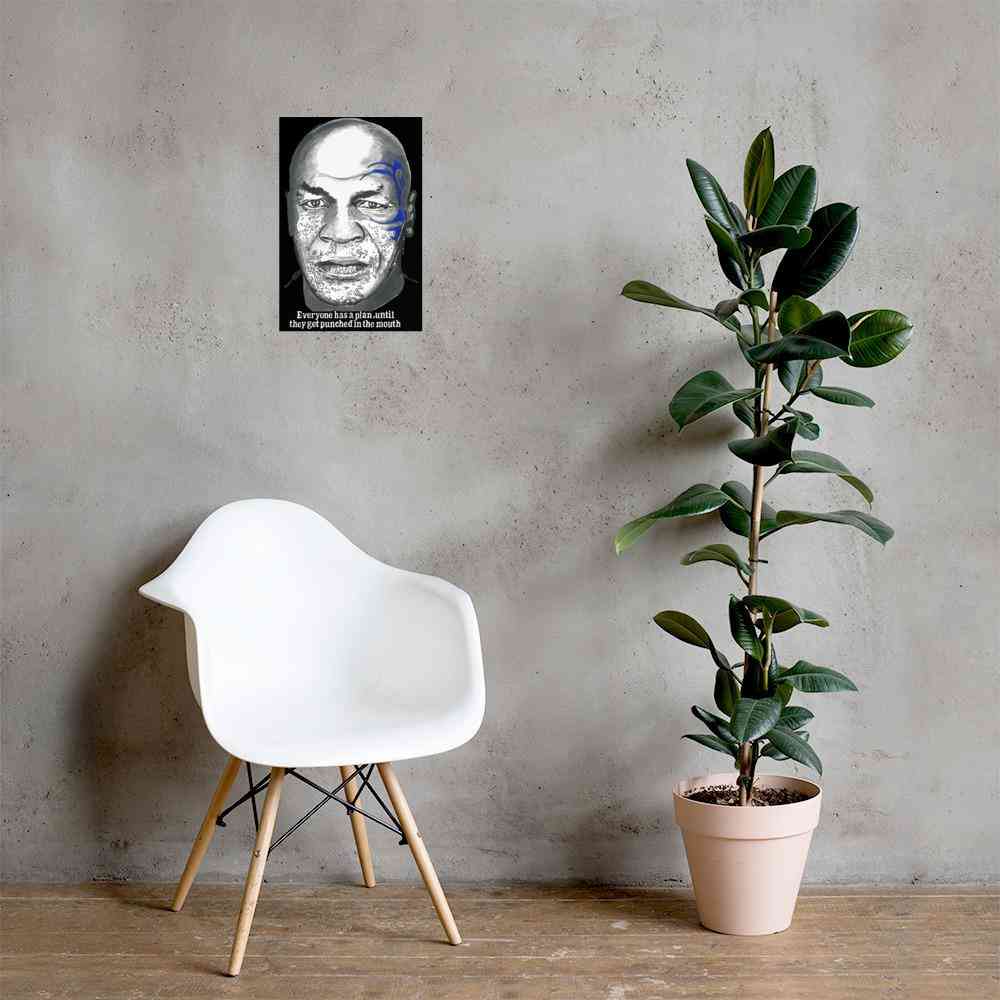 Mike Tyson Art | Art painted by Em and Ahr