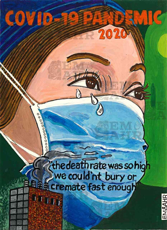 Pandemic T-Shirt | Art painted by Em and Ahr