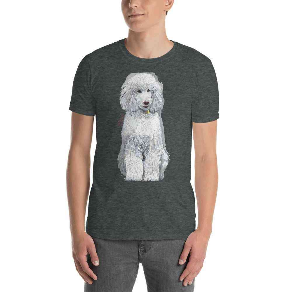 Poodle T-Shirt | Art painted by Em and Ahr