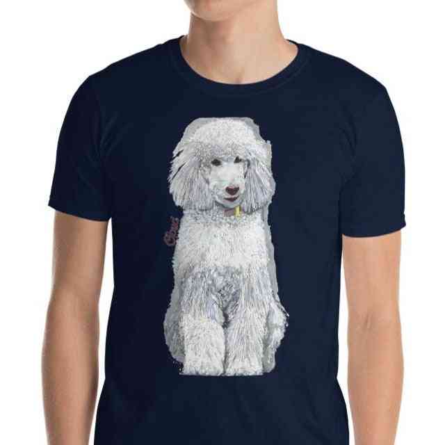 Poodle T-Shirt | Art painted by Em and Ahr