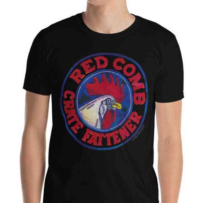 Rooster T-Shirt | Art painted by Em and Ahr
