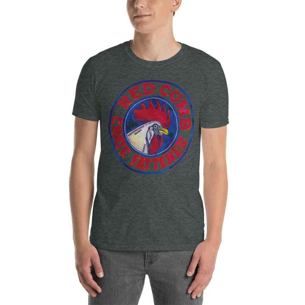 Rooster T-Shirt | Art painted by Em and Ahr