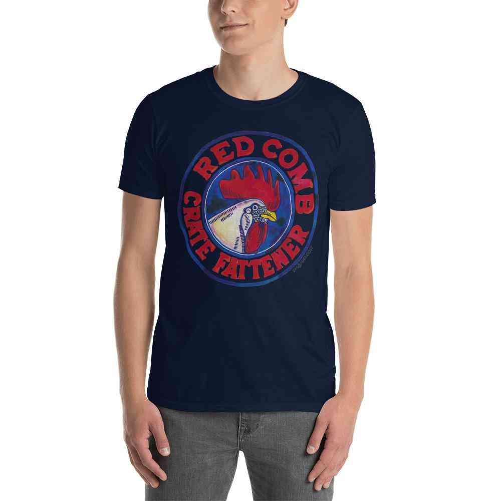 Rooster T-Shirt | Art painted by Em and Ahr