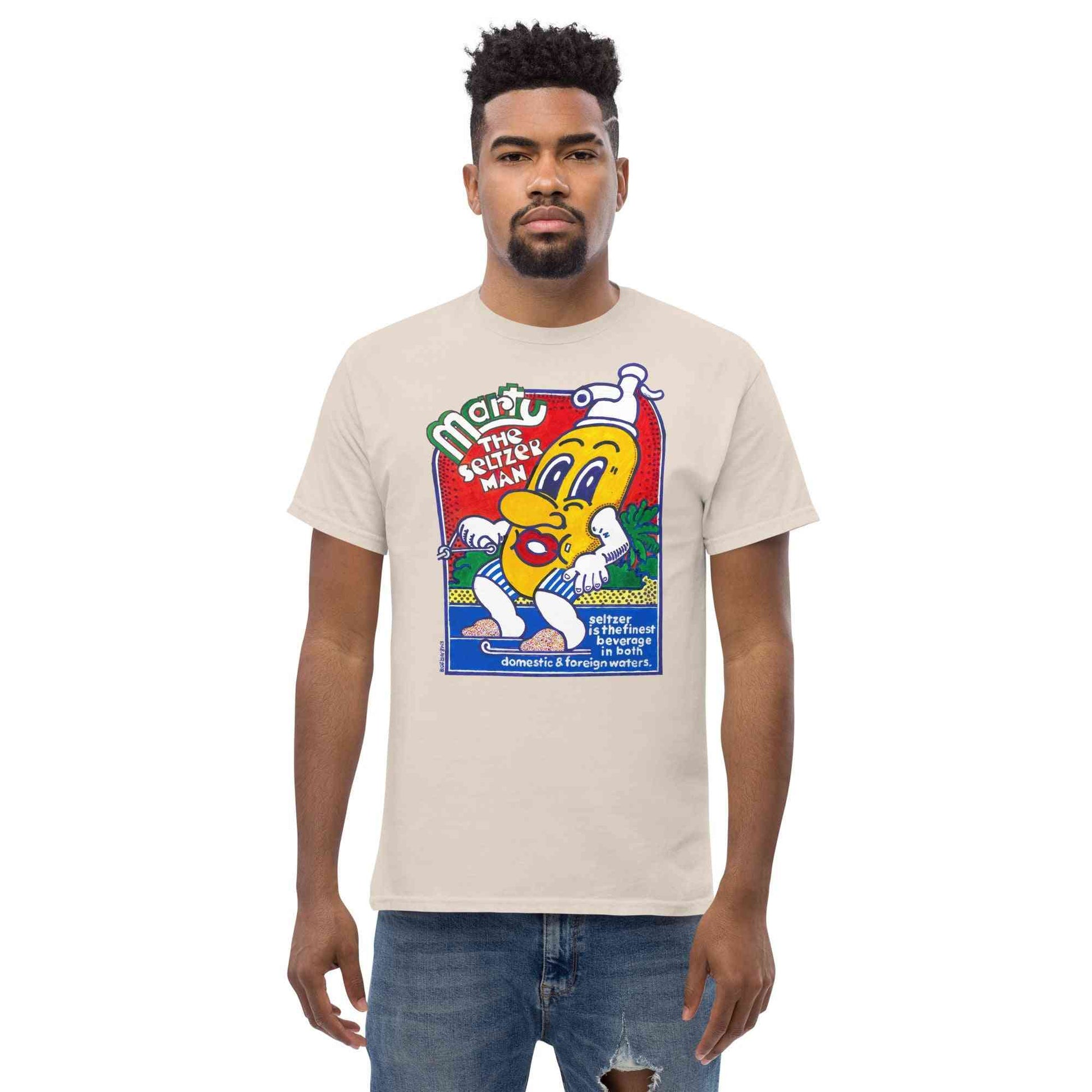 Seltzer Cartoon T-Shirt - Em & Ahr