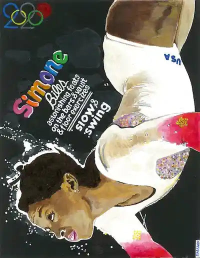 Simone Biles T-Shirt - Em & Ahr