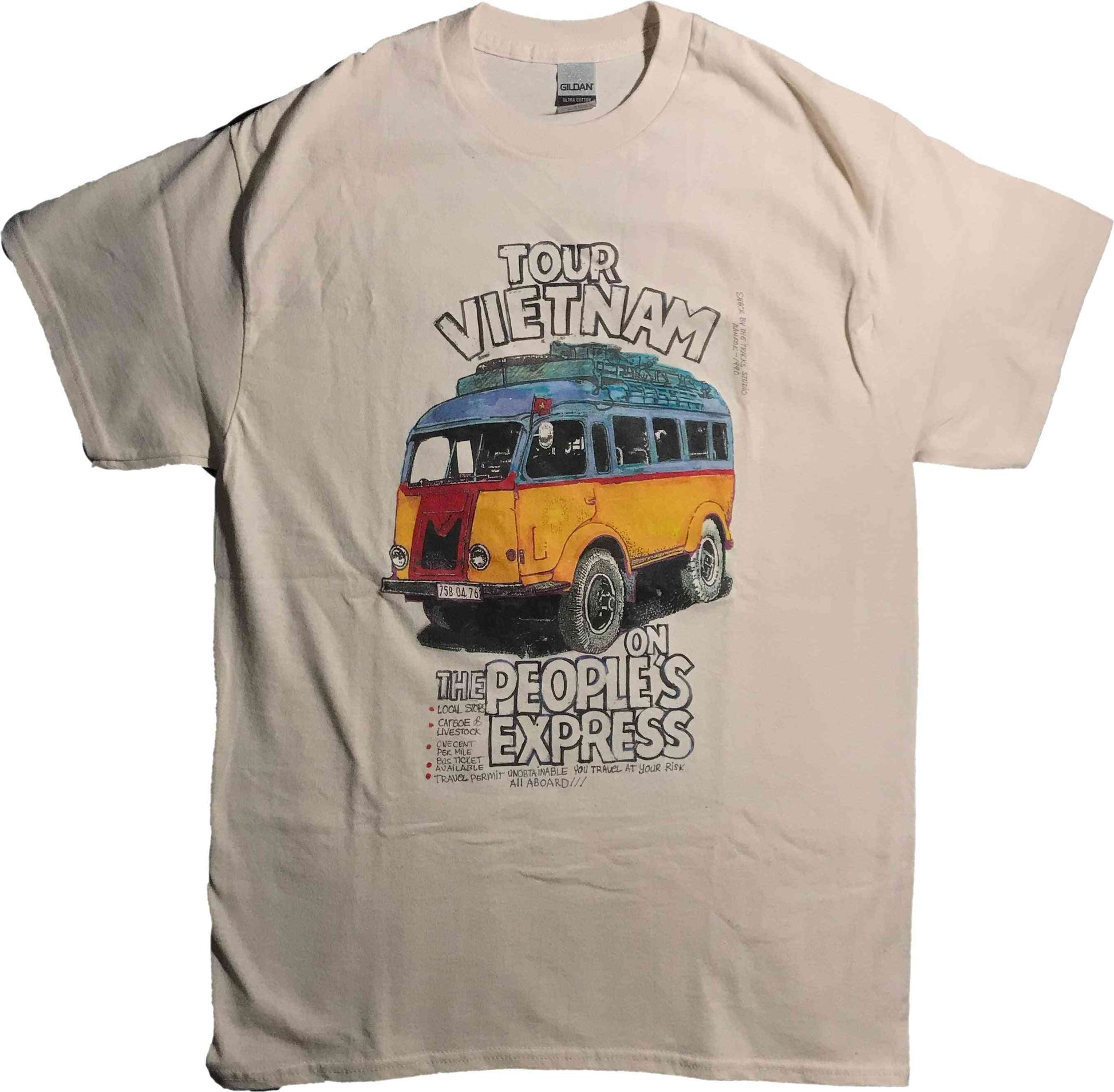 Vietnam Tour T-Shirt | Art painted by Em and Ahr