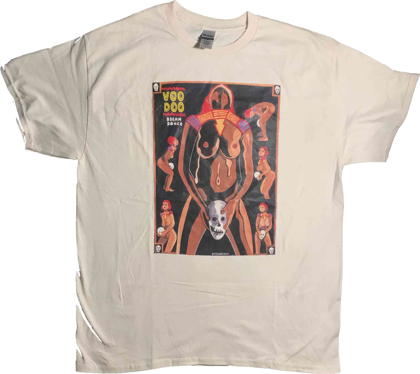 Voodoo T-Shirt | Art painted by Em and Ahr