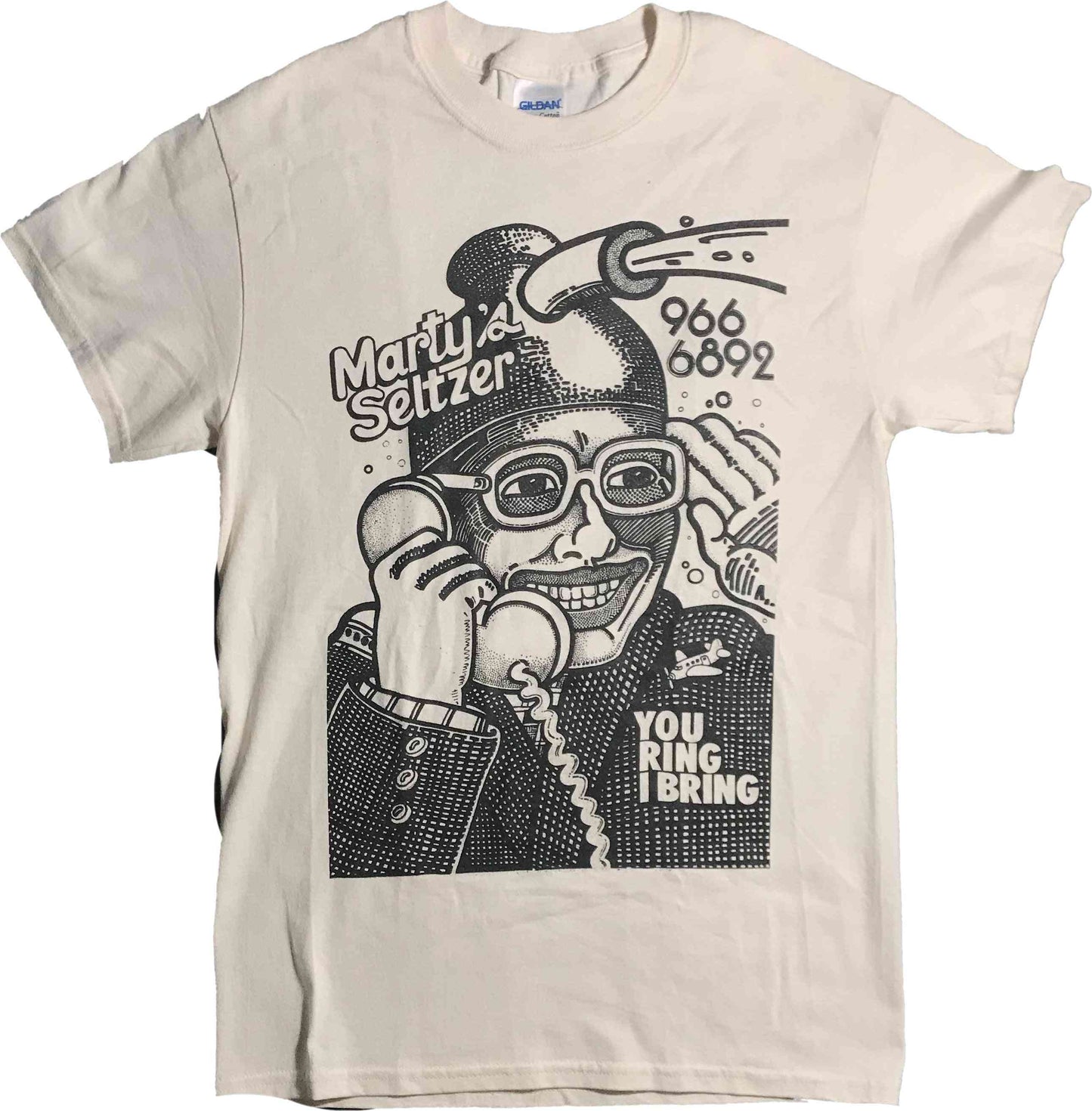 You Ring I Bring T-Shirt | Art painted by Em and Ahr