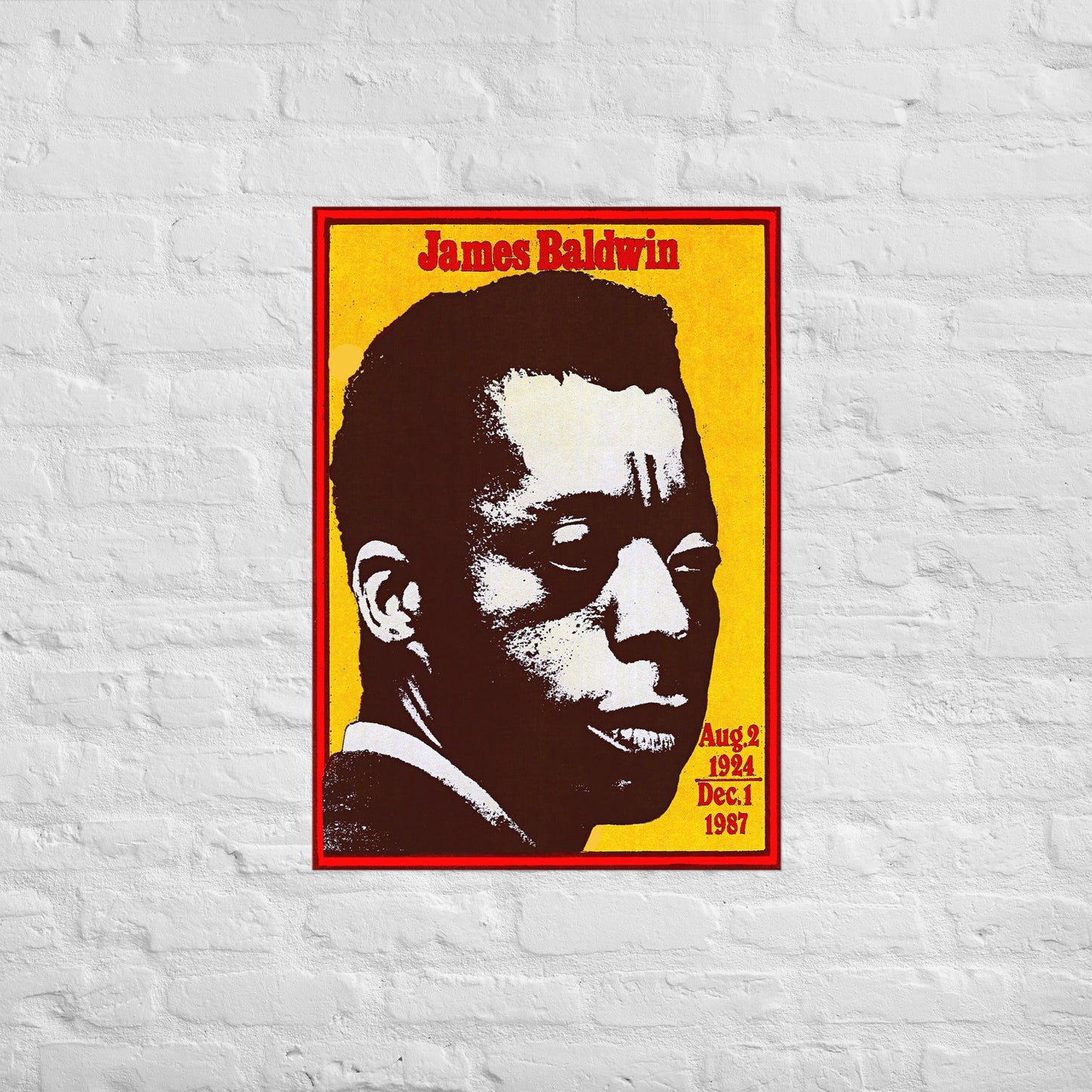 James Baldwin Art - Em & Ahr