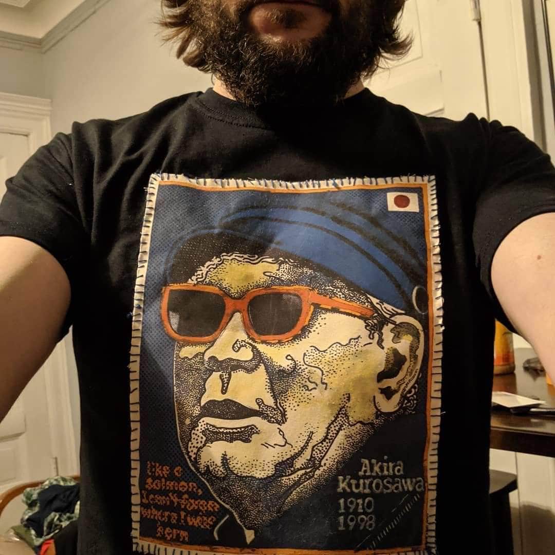 Akira Kurosawa T-Shirt | Art painted by Em and Ahr