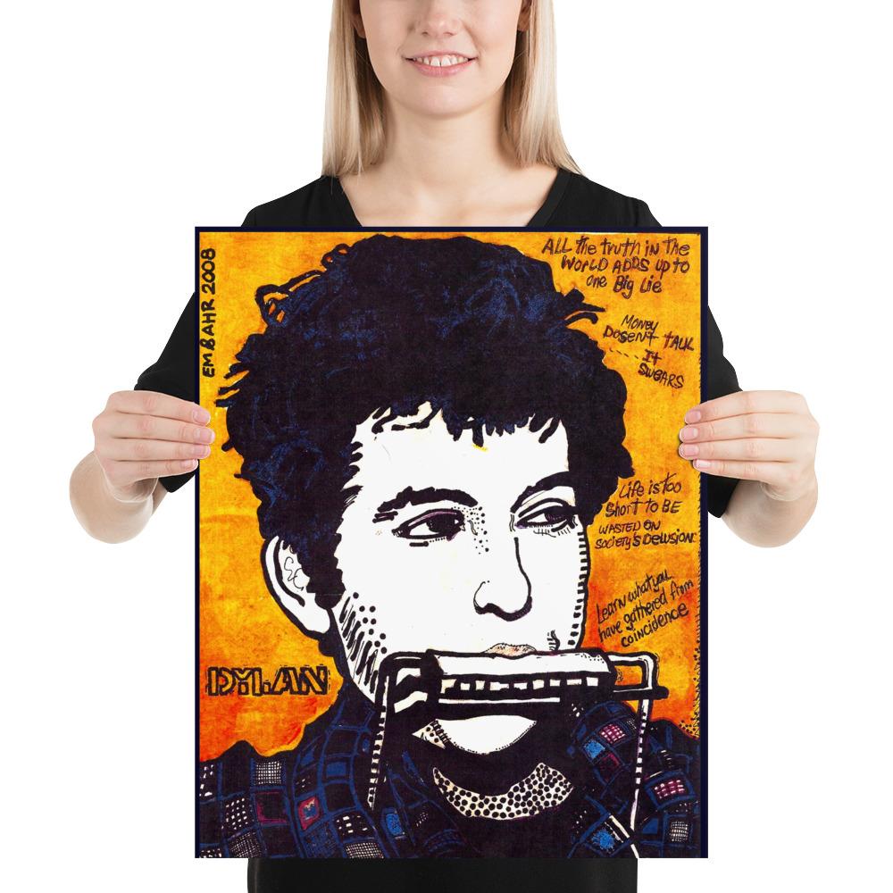 Bob Dylan Art | Art painted by Em and Ahr