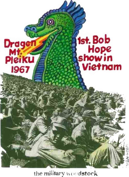 Dragon Mountain Bob Hope T-shirt | Art painted by Em and Ahr