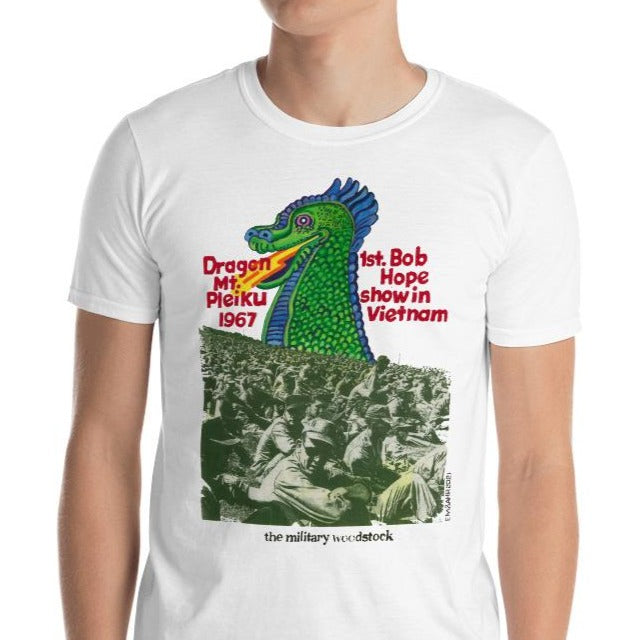 Dragon Mountain Bob Hope T-shirt | Art painted by Em and Ahr