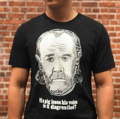 George Carlin T-Shirt | Art painted by Em and Ahr