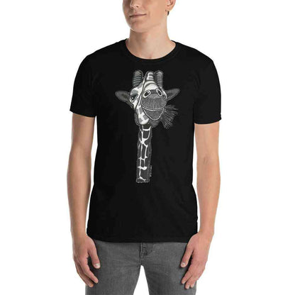 Giraffe T-Shirt | Art painted by Em and Ahr