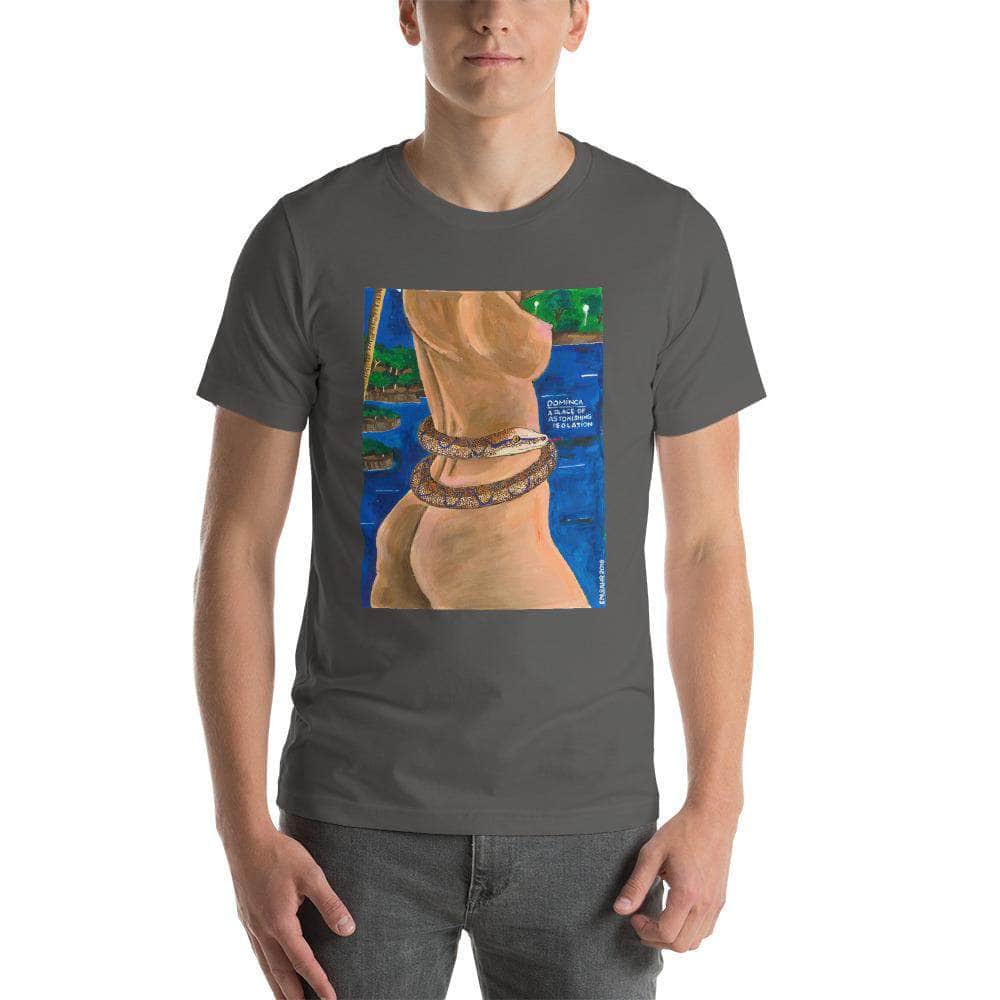 Girl With Snake T-Shirt | Art painted by Em and Ahr