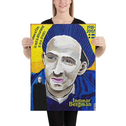 Ingmar Bergman Art | Art painted by Em and Ahr