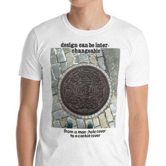 Oreo Manhole T-Shirt | Art painted by Em and Ahr