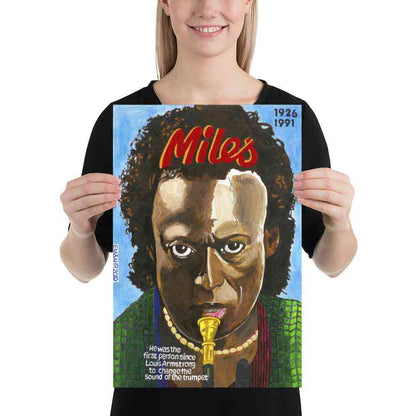 Miles Davis Art | Art painted by Em and Ahr