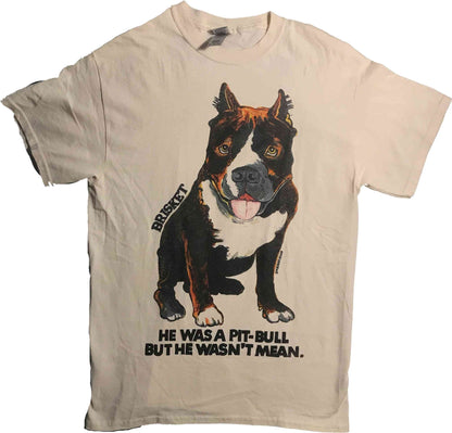 Pit Bull T-Shirt | Art painted by Em and Ahr