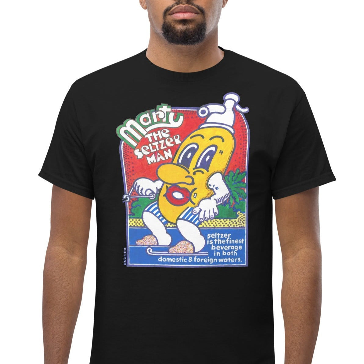 Seltzer Cartoon T-Shirt - Em & Ahr