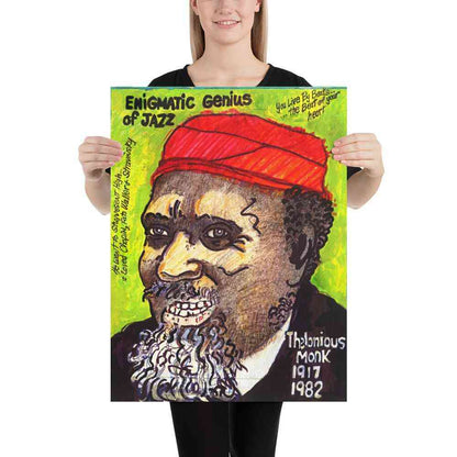 Thelonious Monk Art | Art painted by Em and Ahr